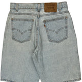 Levis Denim Shorts - 30W 10L Light Wash Cotton
