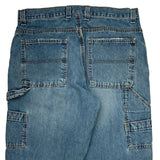 Faded Glory Carpenter Jeans - 34W 28L Blue Cotton