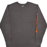 Carhartt Tall Long Sleeve T-Shirt - XL Grey Cotton