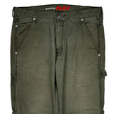 Dickies Carpenter Pants - 34W 32L Green Cotton Blend