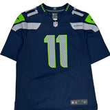 Seattle Seahawks Nike Nfl Football Jersey - Large Navy Polyester