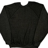 90S Made In USA Tultex Blank Sweatshirt - Large Gray Cotton Blend