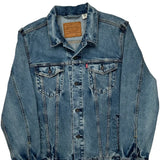 Levis Denim Jacket - XL Blue Denim