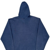 Nike Center Swoosh Hoodie - XL Blue Cotton