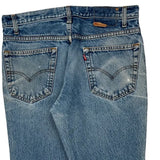 Levis 517 Boot Cut Jeans - 34W 30L Blue Cotton