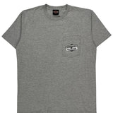 Chicago Harley-Davidson Of Wrigleyville Harley Davidson Graphic T-Shirt - Large Gray Cotton