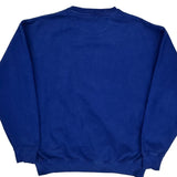 Boise State Broncos Old Varsity Brand College Sweatshirt - Medium Blue Cotton