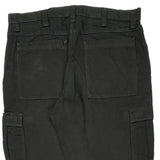 Wrangler Cargo Pants - 36W 34L Black Cotton