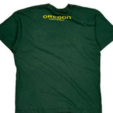 Oregon Football Nike College T-Shirt - Medium Green Cotton