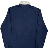 Polo By Ralph Lauren Rugby Shirt - Small Blue Cotton