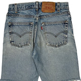 Levis Denim Shorts - 29W 10L Light Wash Cotton