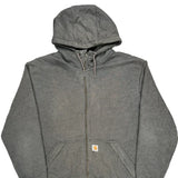 Carhartt Hoodie - XL Gray Cotton Blend