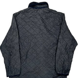Barbour Quilted Jacket - Large Gray Polyester