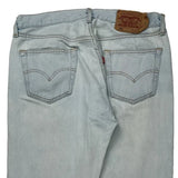 501 Levis Jeans - 34W 30L Light Wash Cotton