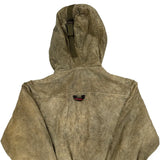 Fubu Leather Jacket - Large Brown Leather