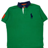 Big Pony Polo By Ralph Lauren Polo Shirt - 2XL Green Cotton