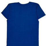 Summer Spirit Screen Stars Single Stitch T-Shirt - Large Blue Cotton Blend