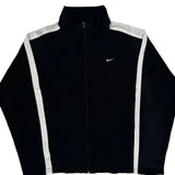 Nike Track Jacket - Small White Polyester