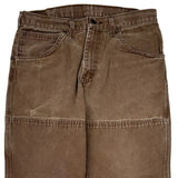 Dickies Double Knee Carpenter Pants - 32W 30L Brown Cotton