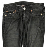 True Religion Slim Fit Jeans - 28W US 2 Gray Cotton