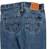 501 Levis Jeans - 30W 31L Blue Cotton