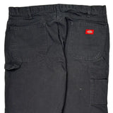 Dickies Carpenter Pants - 37W 32L Black Cotton