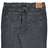 Levis Low Pro Straight Jeans - 36W 29L Gray Cotton