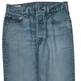 501 Levis Jeans - 28W 29L Light Wash Denim