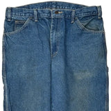 Dickies Carpenter Jeans - 36W 30L Blue Cotton