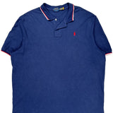 Polo By Ralph Lauren Polo Shirt - 2XL Blue Cotton