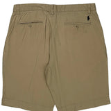 Polo By Ralph Lauren Chino Shorts - 33W 10L Beige Cotton