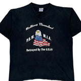 Rolling Thunder All Sports Single Stitch T-Shirt - XL Black Cotton