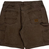 Lee Carpenter Shorts - 37W 10L Brown Cotton
