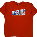 The Breakfast Of Champions Adidas Graphic T-Shirt - XL Orange Cotton