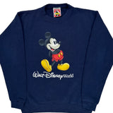 Age 14-16 Disney Mickey Mouse Long Sleeve T-Shirt - Large Navy Cotton