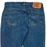 501 Levis Jeans - 33W 32L Blue Cotton