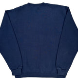 Russell Athletic Sweatshirt - Large Navy Cotton Blend