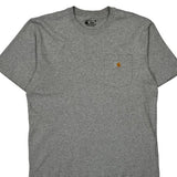Carhartt T-Shirt - Large Gray Cotton