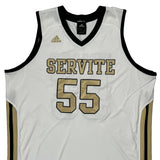 Servite Friars Adidas #55 Jersey - XL Black Polyester