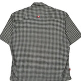 Ecko Unltd Checked Short Sleeve Shirt - XL Gray Cotton