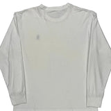 Polo By Ralph Lauren Long Sleeve T-Shirt - Small White Cotton
