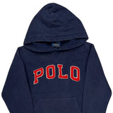 Age 10-12 Polo By Ralph Lauren Hoodie - Medium Blue Cotton