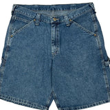 Wrangler Denim Shorts - 34W 10L Blue Cotton