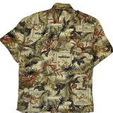 Van Heusen Floral Hawaiian Shirt - Medium Multicoloured Viscose