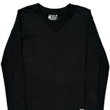 Carhartt Long Sleeve T-Shirt - Medium Black Cotton