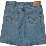 Levis Denim Shorts - 38W 11L Blue Cotton