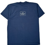 Senior Gear Fruit Of The Loom Single Stitch T-Shirt - Large Blue Cotton Blend