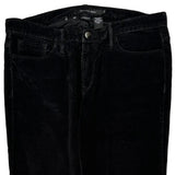 Calvin Klein Jeans Cord Trousers - 33″ Waist Black Corduroy