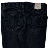 Age 10 True Religion Slim Jeans - Medium Black Cotton