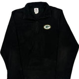 Green Bay Packers Nfl Fleece - Medium Black Polyester